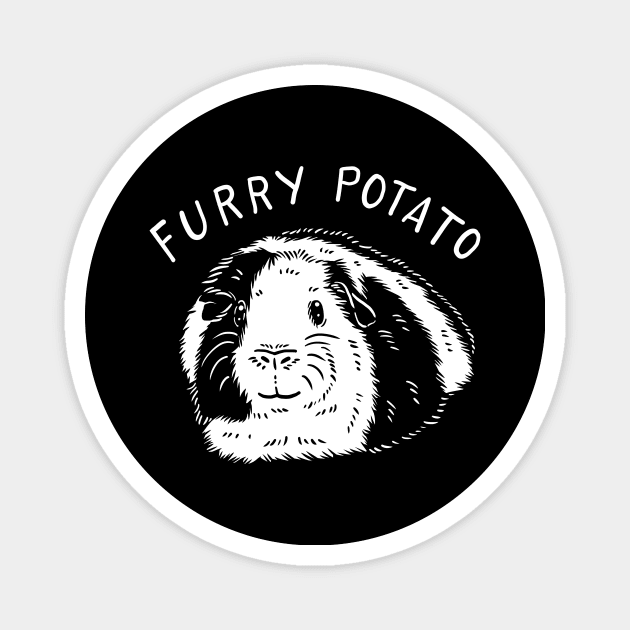 Guinea Pig Furry Potato Magnet by CreativeGiftShop